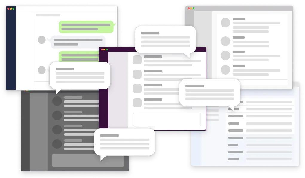 見落としや返信遅れが発生