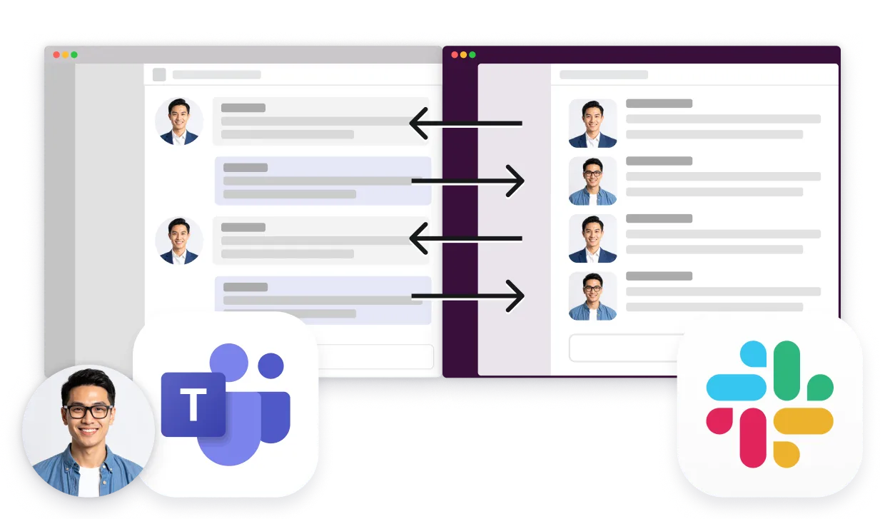 使い慣れたツール1つで連絡できる