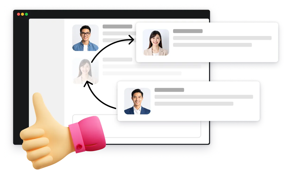担当変更にもスムーズに対応
