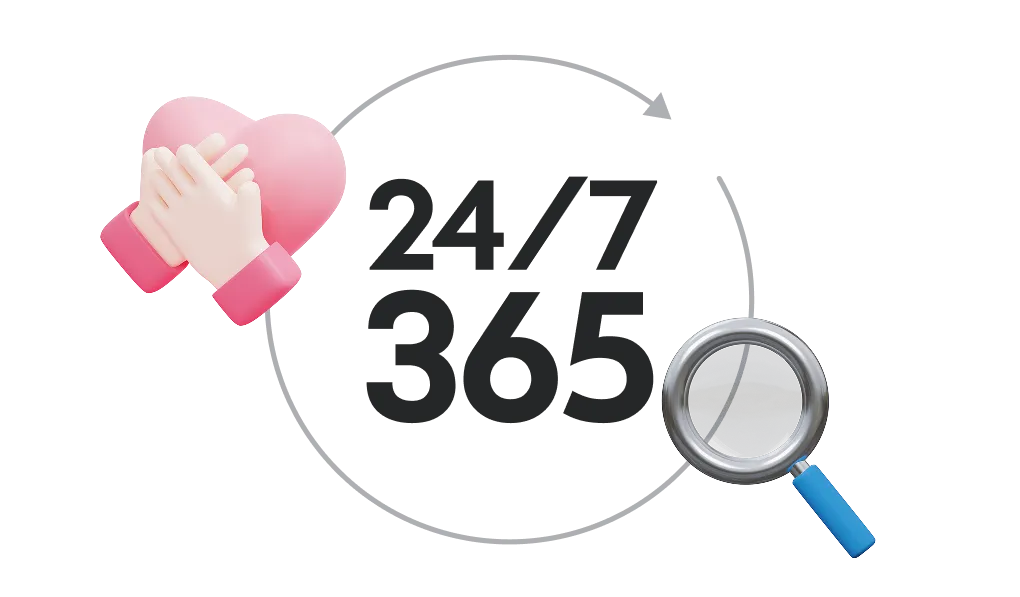 24時間365日 安定稼働